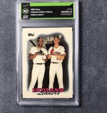 1988 Topps - Team Leaders Joe Carter, Cory Snyder #789 Collector's Edition...