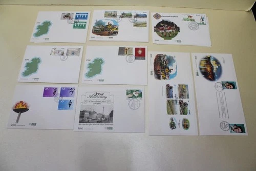 IRELAND EIRE 1984 10 x  FIRST DAY COVERS FDC STAMP COLLECTION & SOME USED  #81