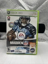 Madden NFL 08 Xbox 360 AD/MD Complete CIB old Blockbuster Pre Owned See Pics Ex+