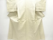 7839331: JAPANESE KIMONO / HITOE TSUMUGI / WOVEN KASURI