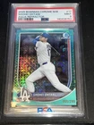 2025 BOWMAN CHROME MEGA #17 SHOHEI OHTANI AQUA REFRACTOR /299 - PSA 9