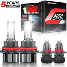 For Ford Expedition 1999-2002 - 4x Led Headlight High Low Beam Fog Light Bulb