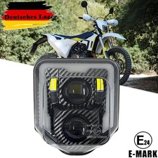 Faro proiettore led fibra di carbonio per Husqvarna Enduro FE 250 350 450 501 2017-2023