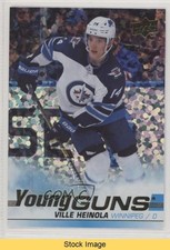 2019-20 Upper Deck Speckled Rainbow Foil Ville Heinola #204 Rookie RC READ 0nr3