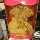 Barbie Doll 1991 Jewel Jubilee Special Edition  Mattel White Gold New In Box