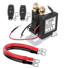 500A Starting 200A Rated Wireless Battery Disconnect 500A Switch + 4AWG Cable