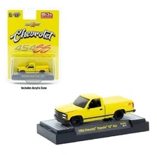 M2 Machines 1993 CHEVROLET SS 454 PICKUP YELLOW 1/64 DIECAST MODEL CAR