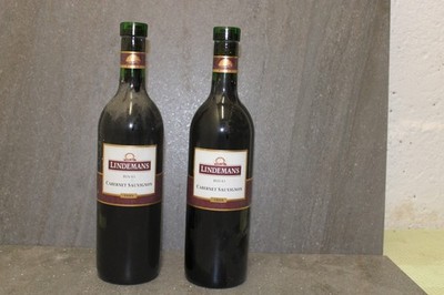 2 Flaschen Lindemans BIN 45 Rotwein 2000