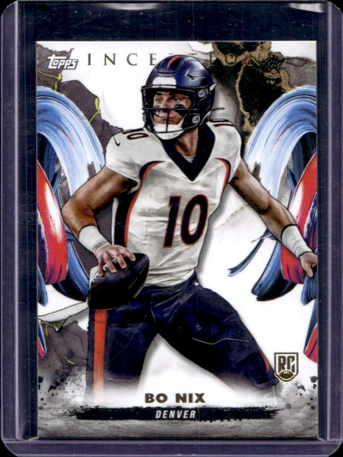 2024 Topps Inception Bo Nix Rookie RC #161 Broncos