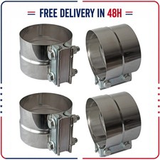 4 Inch Exhaust Band Clamp 4 Pack 304 Stainless Steel Shineyoo