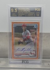 2020 Bowman Draft - Chrome Carson Ragsdale #BD-145 Orange Refractor /25 (RC)