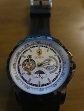 ferrari watch men, Excellent Condition, Water resistant, Mechanical (Automatic)
