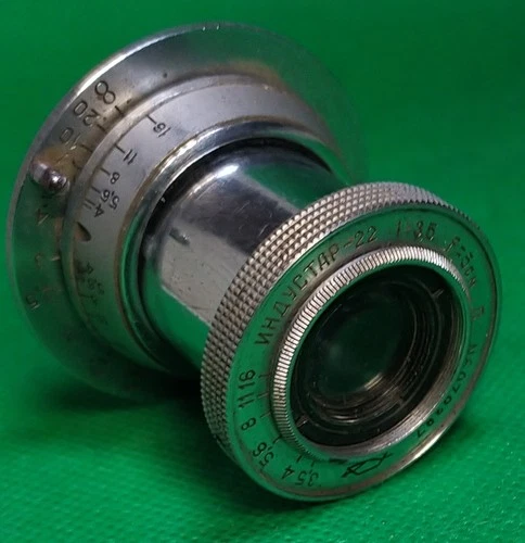 INDUSTAR-22  Lens for  FED Zorki, LEICA    KMZ   Very good