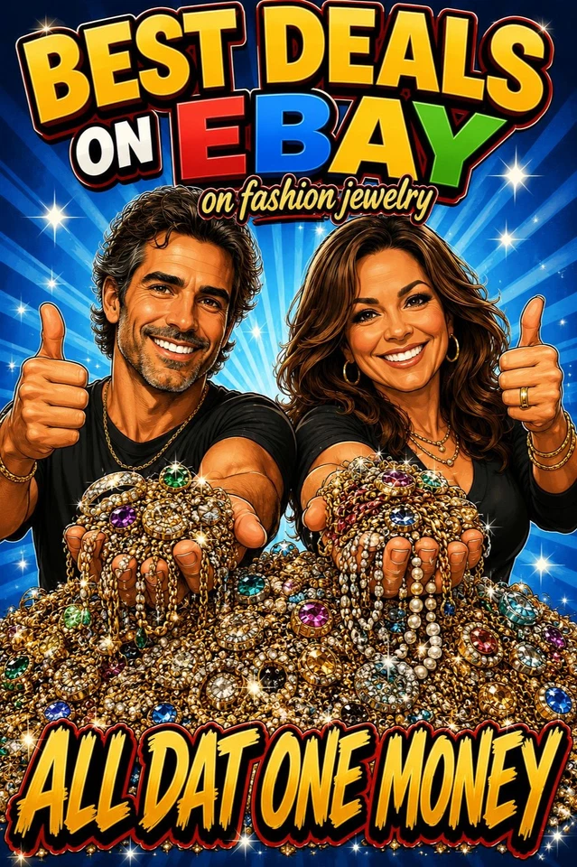 BEST DEALS ON EBAY FOR FASHION JEWELRY W CHRIS AND MARNIE!! REAL AUCTION!