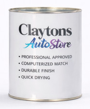 Image of BLACK DIRECT TO METAL ENAMEL GLOSS METAL PAINT  1 LITRE