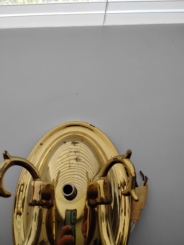 Aplique de pared negro vintage Foto 2 de 3