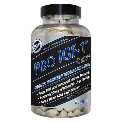 #ad HI TECH PHARMACEUTICALS PRO IGF 1™ Lean Muscle Recovery Rejuvenation 250 Tablets $104.95