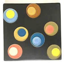 Motawi Tileworks Floating Spheres 6"x 6" Tile Billiards NEW