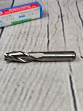 Niagara Cutter 7/16" 3-Flute HSS Single End Mill 3/8" Shank 32141 USA NEW NOS
