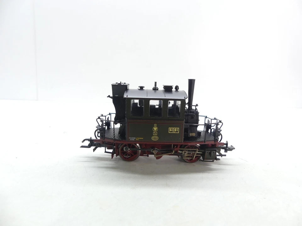 Roco H0 43337 Dampflok T2 #6081, KPEV, DC, DSS, NEM, NEU in OVP, geprüft #67956 - Bild 4 von 4