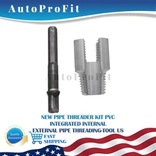 External Pipe & Integrated Internal Threading-Tool PVC Pipe Threader Kit