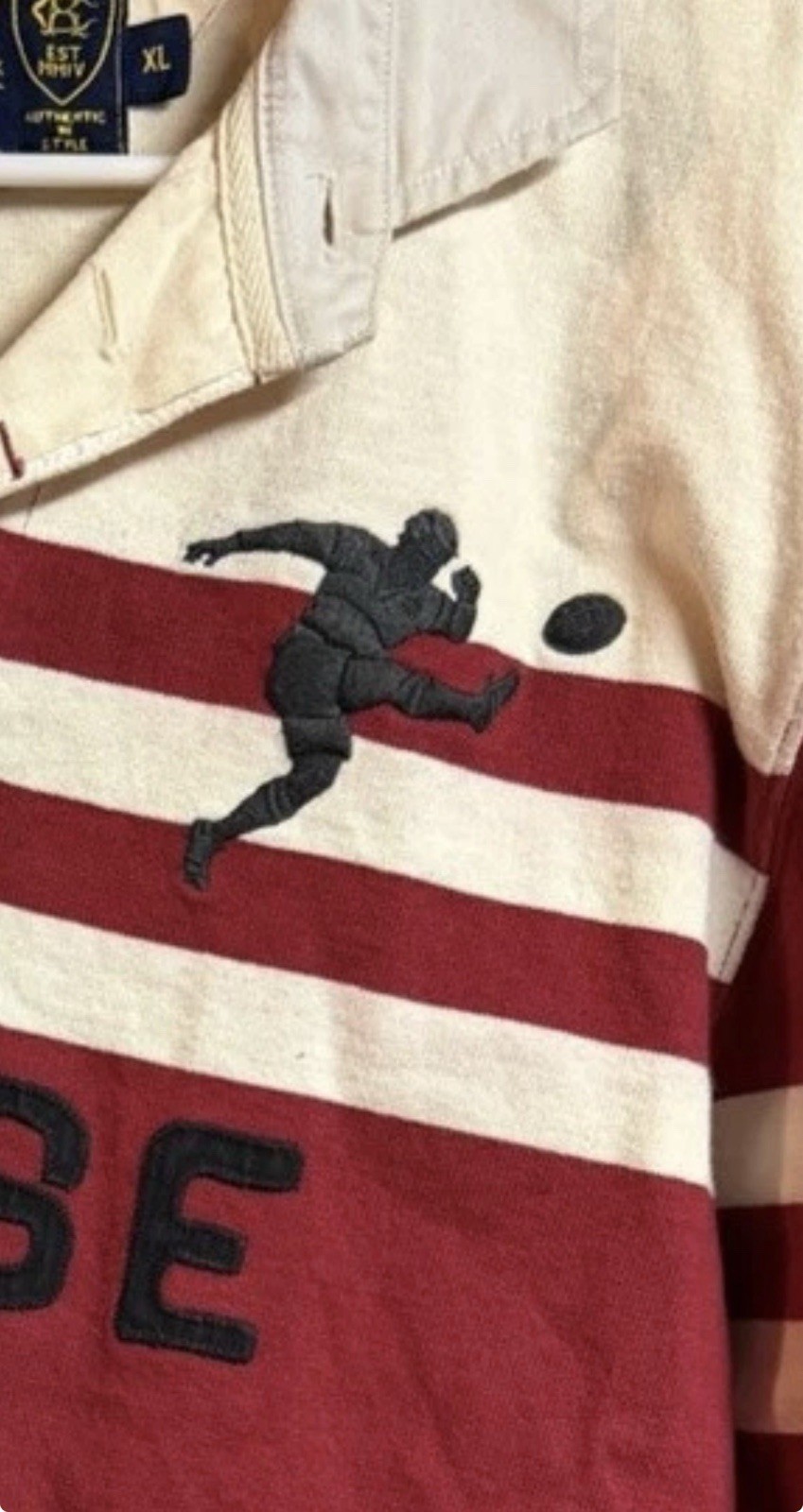 🇨🇭 Vintage Ralph Lauren Rugby “SUISSE” 🇨🇭 Rugby Brand Men’s XL image 9