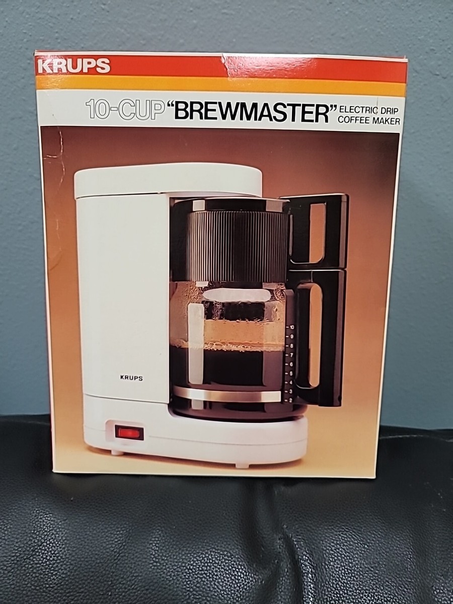 Krups 10 Cup Brewmaster Electric Drip Coffee Maker. New | eBay