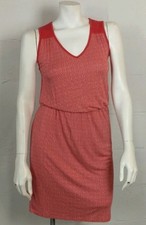 Deletta Anthropologie Watermelon Colored Sleeveless Dress Size S NWT