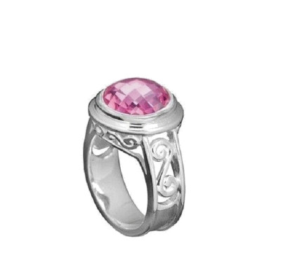 Sterling Silver Kameleon Scroll Ring KR2 KR002 JewelPop New ~ Size 8