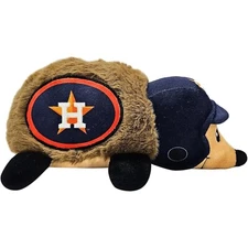 Pets First MLB Hedgehog Plush Toy for Dogs & Cats Soft Chew Toy with Squeaker