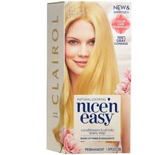 Clairol Nice 'n Easy Permanent Color, 10 Extra Light Blonde