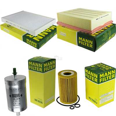 MANN-FILTER Inspektionspaket Filtersatz passend für Seat Exeo ST 2.0 TDi