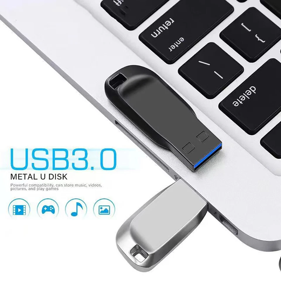1TB/2TB USB 3.0 Flash Drive Thumb U Disk Memory Stick Pen PC Laptop Storage lot - Image 4 of 4