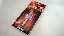 Concord Double Edge DE Safety Razor Twist To Open model + 5 Feather blades