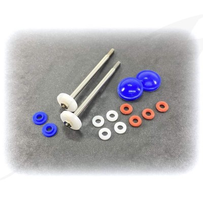 FR- Absima Piston Rod Set f. 1:8 /125 mm Dampers (2) - 2330073