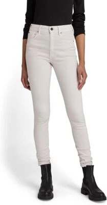 G-Star Women Jeans Kafey Ultra High Skinny Elto White Superstretch Damen Denim