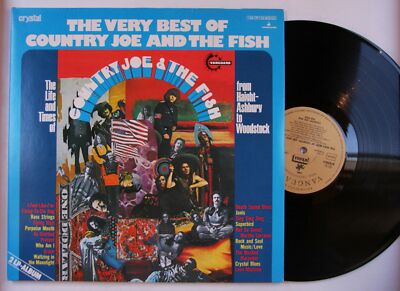 The Life And Times Of Country Joe And The Fish GER 2LP 1979 FOC Folk Psych