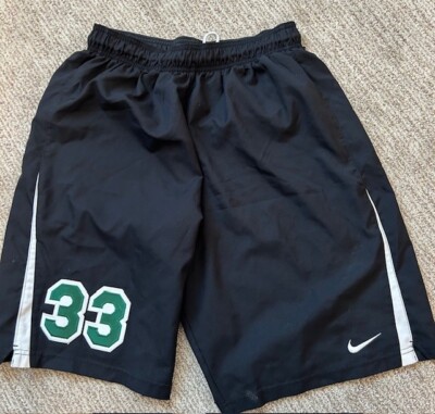 Nike team game lacrosse shorts black mens L large new