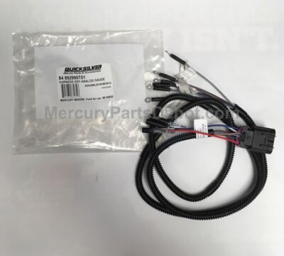Mercury Quicksilver Analog Instrument Wire Harness 84 892990t01  