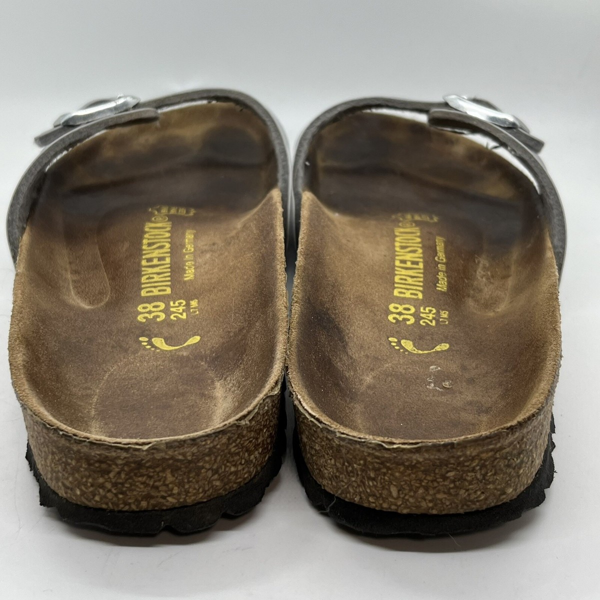 【新品未使用】BIRKENSTOCK Madrid BS Silver 38 Madrid Birko-Flor Silver | BIRKENSTOCK