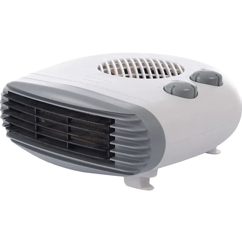 2 In 1 Electric Portable Fan Heater 1000W - 2000W Thermostat with  Anti-Freeze | eBay