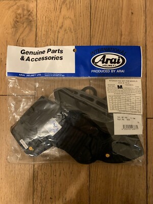 New Motorcycle Helmet Interior Pad Medium Large 7MM Arai TX-3 XD3 Tour X liner