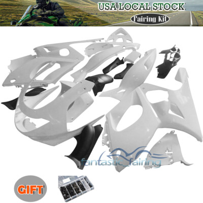 #ad Unpainted Fairing Kit W Bolts For Yamaha YZF 600R 1997 2007 Injection Bodywork $269.01