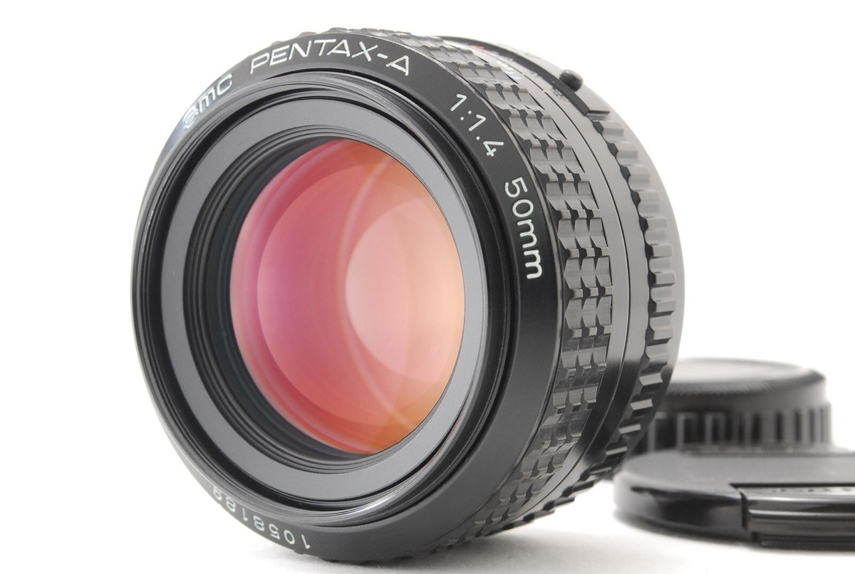 極美品 PENTAX smc PENTAX A 50mm f1.4 Short review SMC PENTAX-A 1:1.4 50mm | Happy