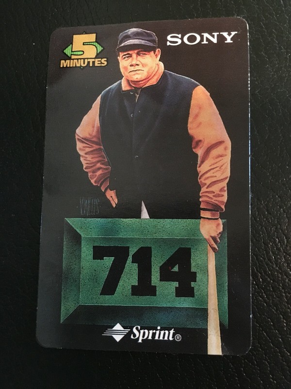 1997 Sprint Babe Ruth Calling Card #3 of 12