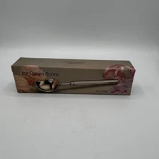 NEW Vintage Wm. A. Rogers Ice Cream Scoop Chrome plated Heavy Duty Summer