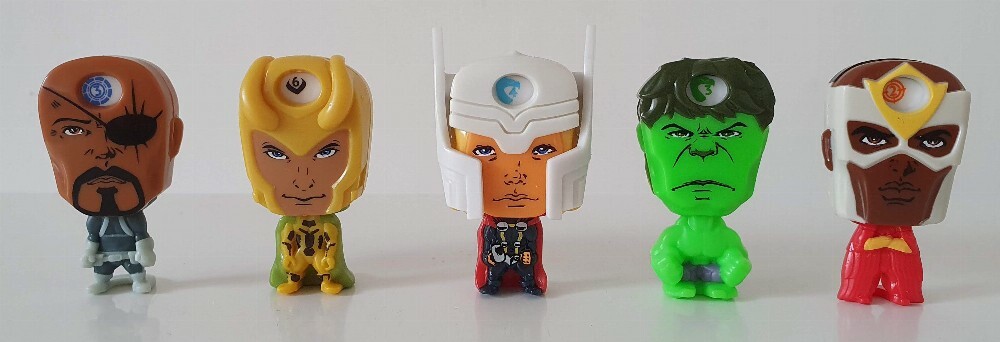 Kinder Eggs Marvel Avengers Assemble Toys (Set of 5) - Main Image