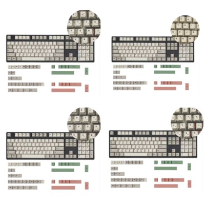 Retro 9009 149key Keycaps Set Backlight Support Heat Sublimated For Mechanical