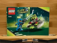 Lego 7049 - Spazio - Conquista Aliena - Attaccante Alieno - 2011 SOLO MANUALE!!!