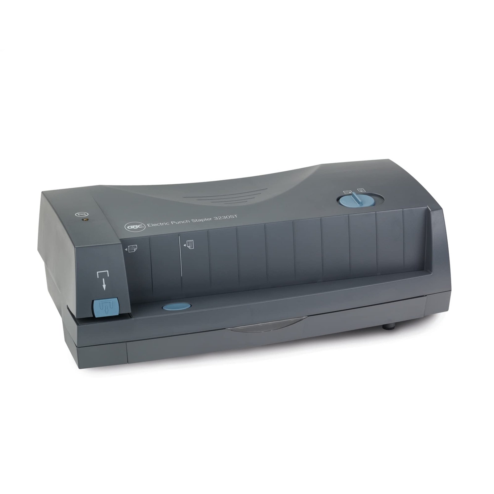GBC Electric Punch Stapler 2-3 Holes 24 Sheet Capacity Gray-image